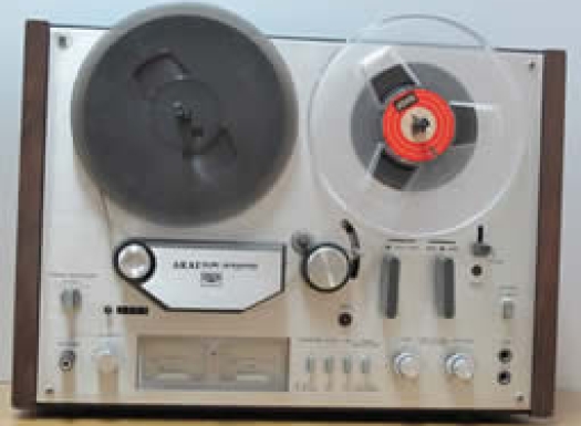 Gravador incorporado ao patrimônio em 1981