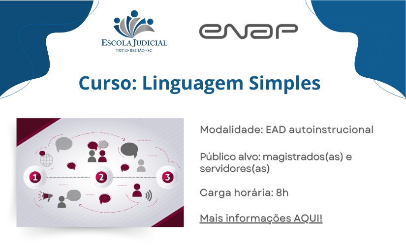 Curso ENAP - linguagem simples