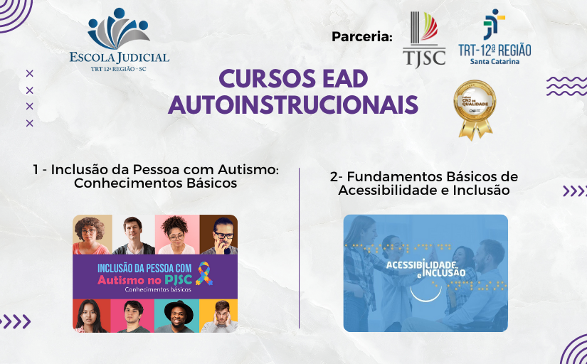 nclusão da Pessoa com Autismo no Poder Judiciário de Santa Catarina Conhecimentos Básicos e Fundamentos básicos de acessibilidade e inclusão