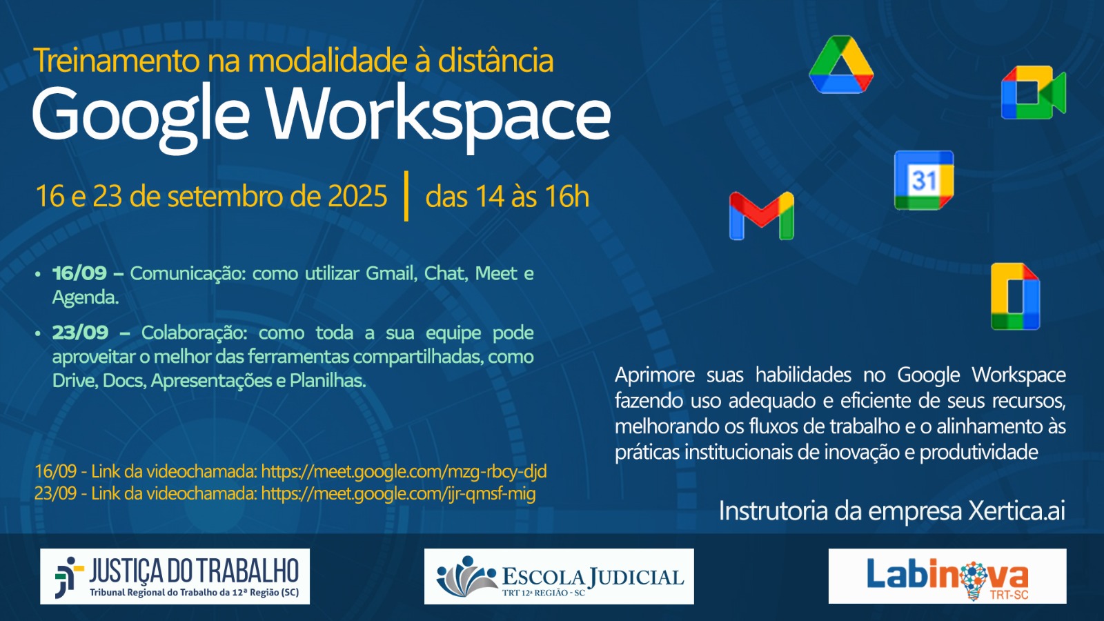 Treinamento: Google Workspace