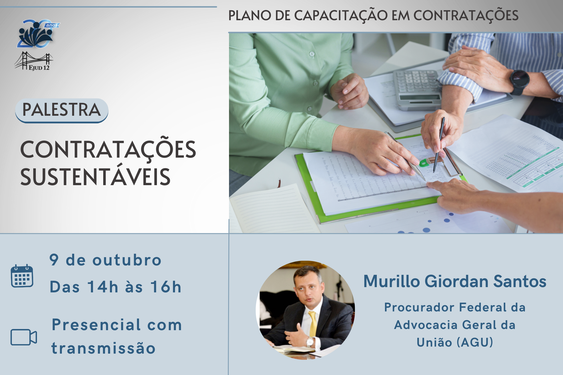 Palestra: Contratações Sustentáveis