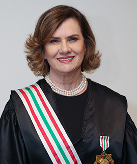 Foto de Maria de Lourdes Leiria, desembargadora