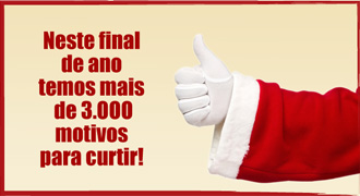 banner 3000 curtidas no Facebook
