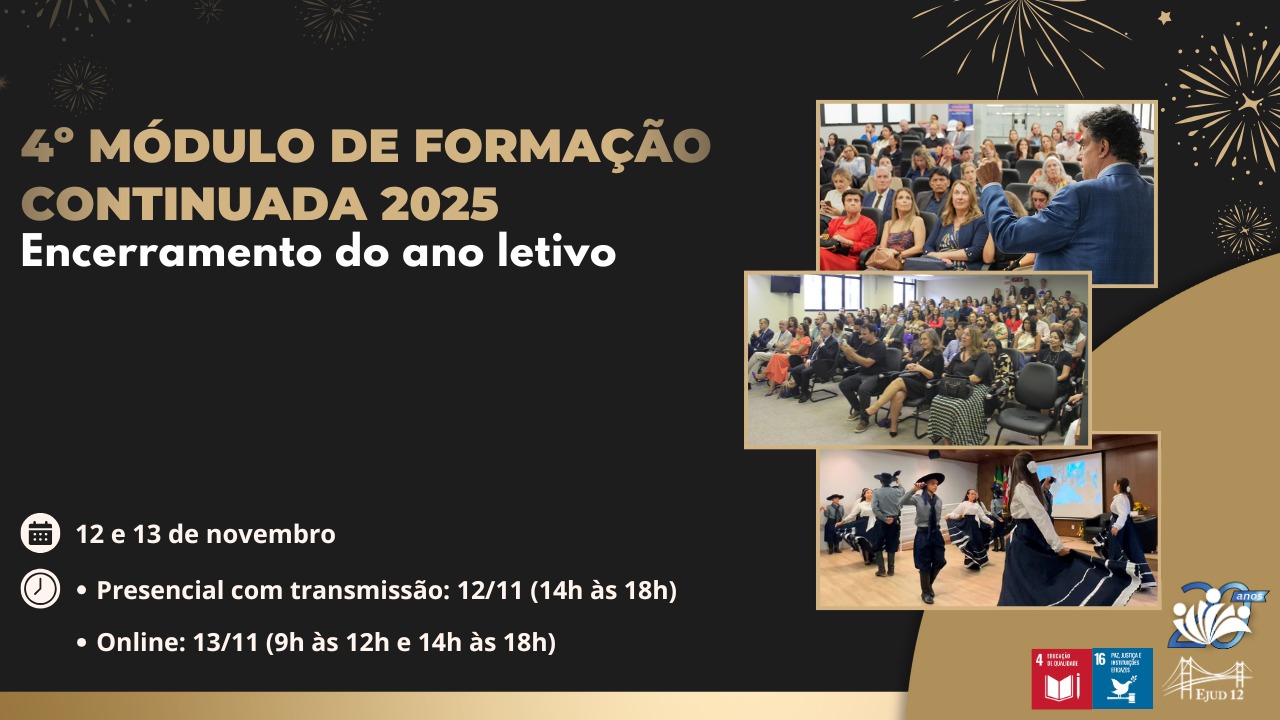 4º Módulo de Formação Continuada de 2025