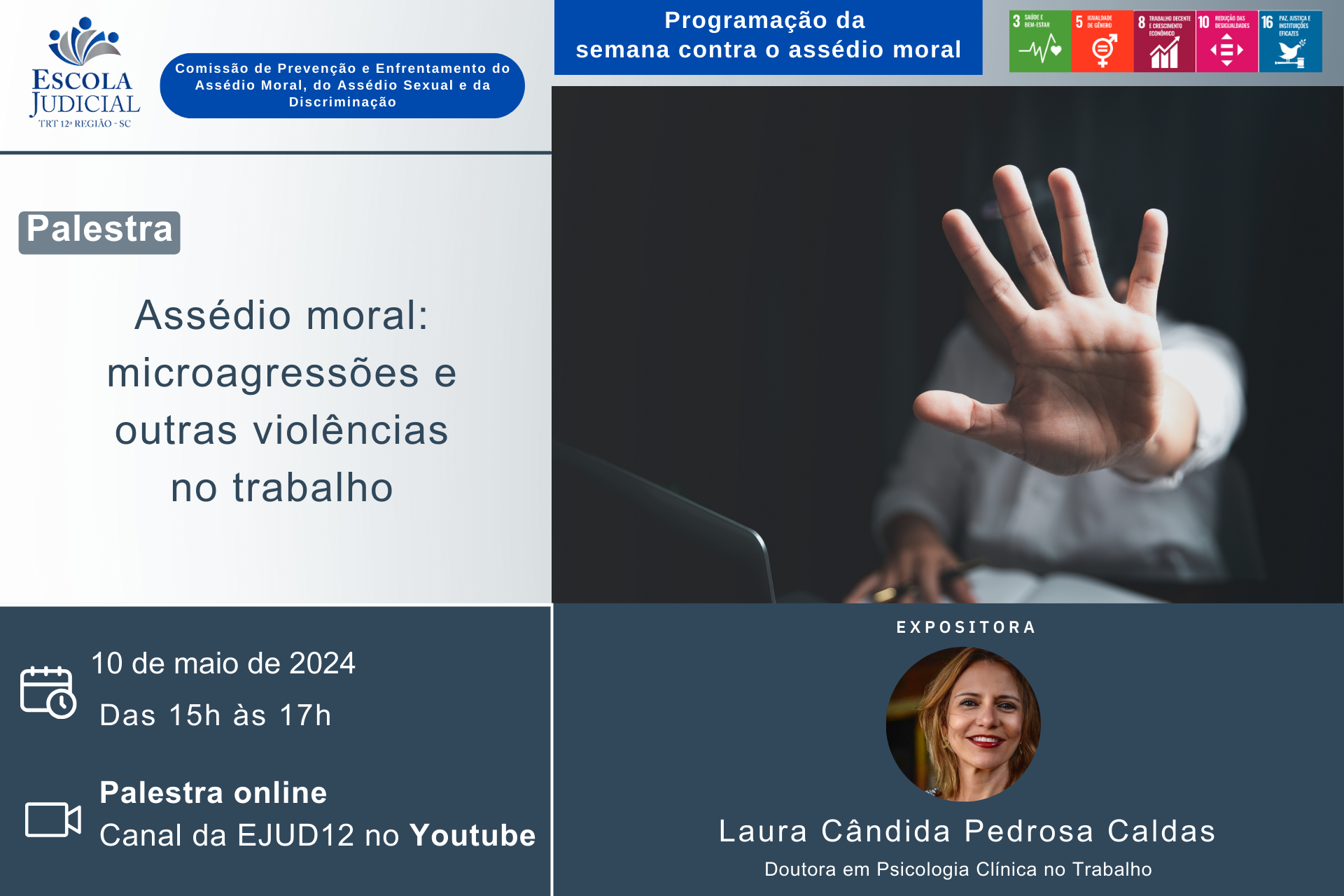 Palestra Assédio Moral - microagressões e outras violências no trabalho