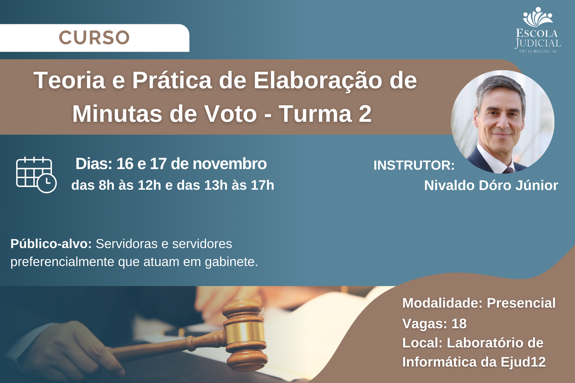 Teoria e Prática de Elaboração de Minutas de Voto - Turma 2