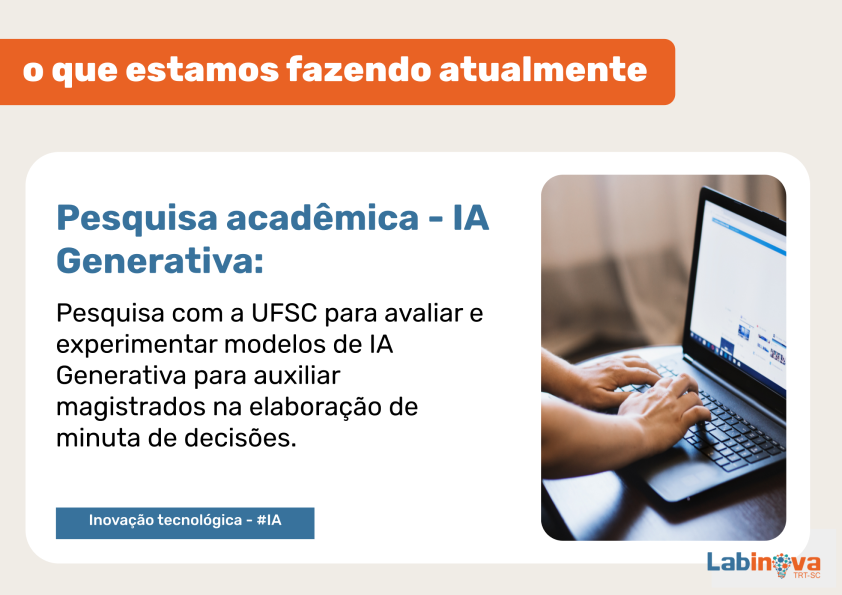 Pesquisa acadêmica - IA Generativa