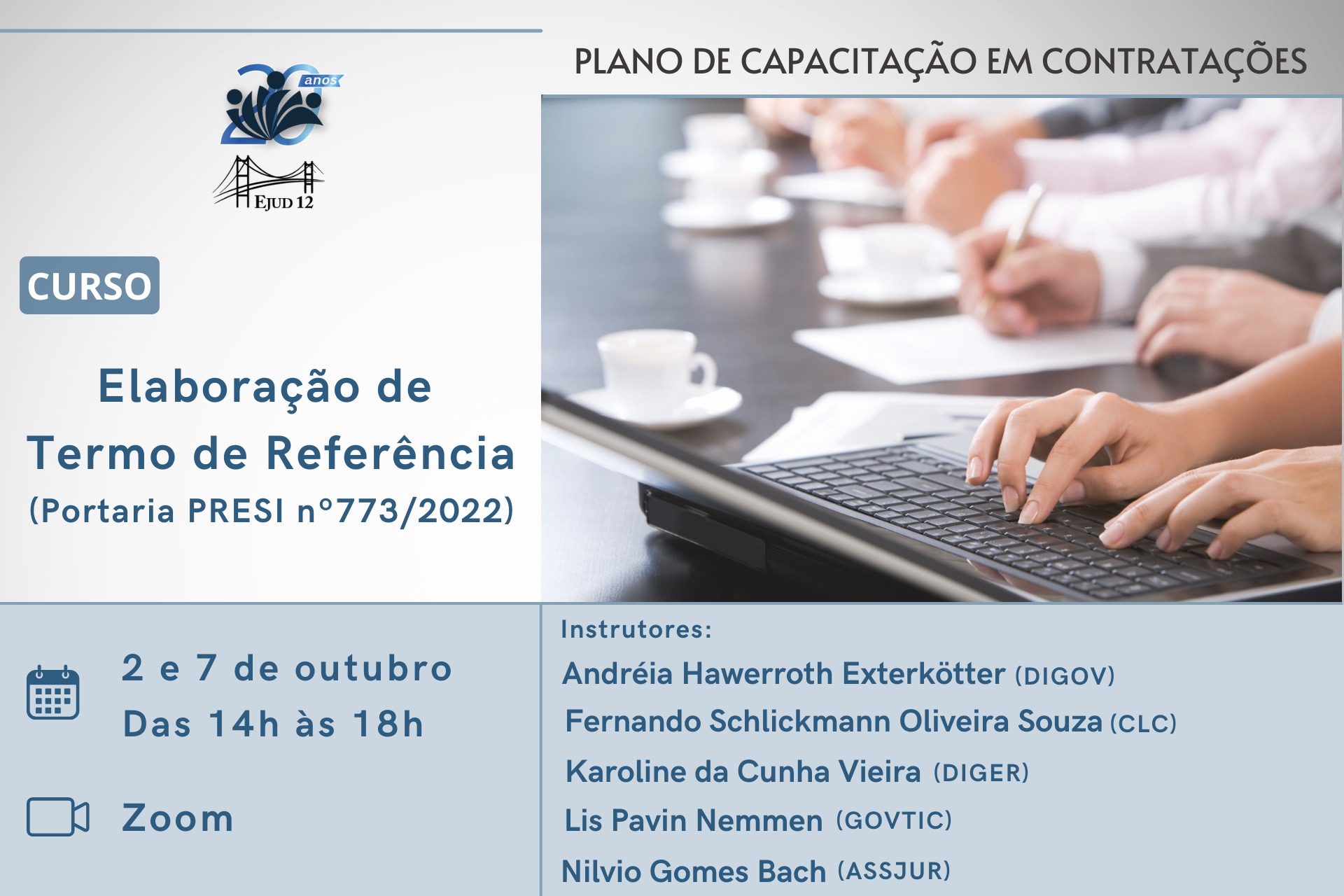 Curso de Elaboração de Termo de Referência