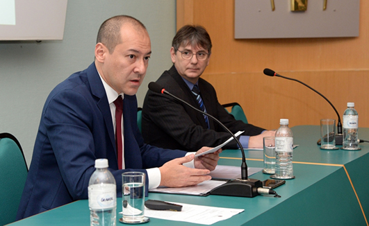 Juiz Marcel Higuchi em seminário de contabilidade