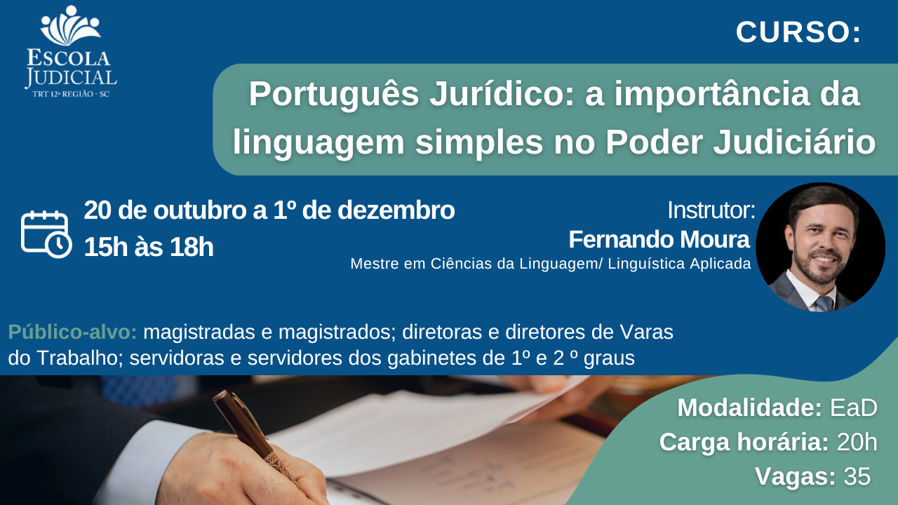 Palestra sobre linguagem simples já está disponível para os servidores