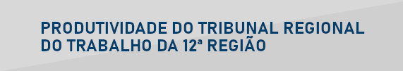 Produtividade TRT-SC