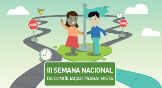 Banner da semana nacional de conciliação