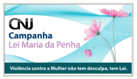 Banner Lei Maria da Penha