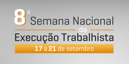 cartaz chamando atenção à semana nacional da execução