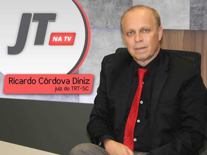 chama juiz Ricardo Córdova Diniz para o programa JT na TV