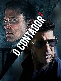 Para todos verem: Texto: "O Contador 2". Ilustração: Banner em que no lado superior esquerdo há um homem de óculos e no lado inferior direito há um homem de óculos de sol com um palito na boca.