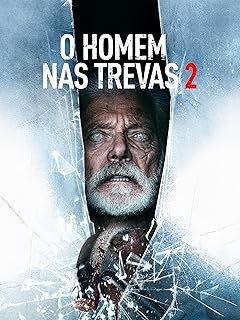 Para todos verem: Texto: "O Homem nas Trevas 2”. Ilustração: Banner em que há um homem quebrando gelo com uma marreta.