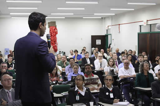 Evento aconteceu no miniauditório da Unesc