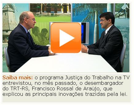 Programa JT na Tv com o desembargador Francisco Rossal de Araújo