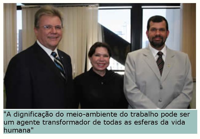 juízes Irno Resener, Marta Fabre, Presidente , e  Carlos Carneiro