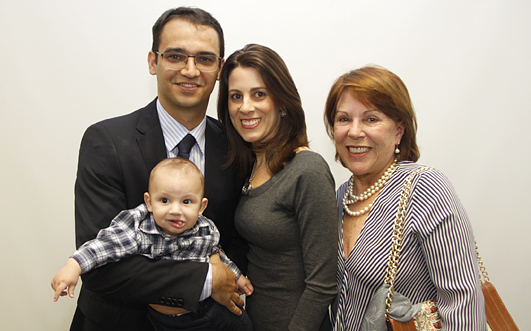 Juiz Marcos Cabral e família