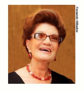 Desembargadora aposentada Júlia Mercedes Cury Figueiredo