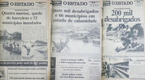 Capas do Jornal O Estado