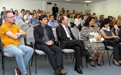 Auditório repleto na abertura do Planejamento Participativo