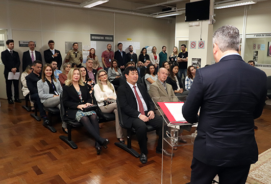 Solenidade foi prestigiada por magistrados, servidores, advogados e representantes de órgãos públicos 