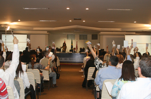plenária para votação de enunciados em 2009
