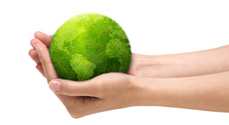 Planeta verde nas mãos - responsabilidade socioambiental