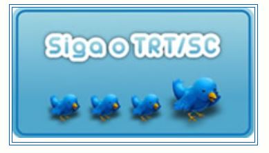 Banner do TRT no Twitter