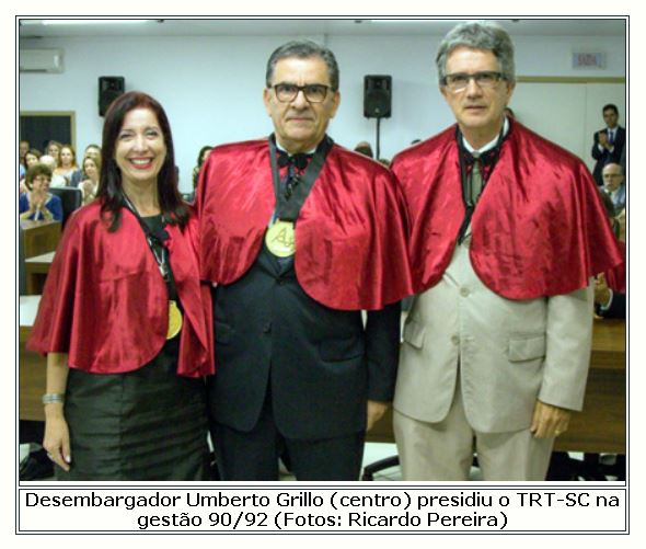 Homenagem ao Desembargador aposentado Umberto Grillo