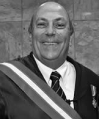 Foto em preto e branco de Gerson Paulo Taboada Conrado