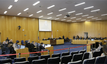 Sala de sessões do Pleno do Tribunal Superior do Trabalho