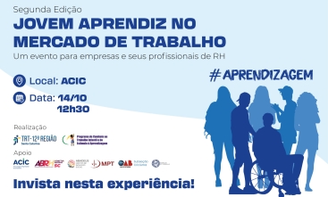 Imagem ilustrativa com o título: Jovem Aprendiz no Mercado de Trabalho
