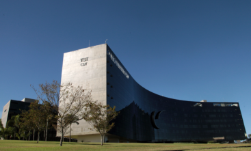 Foto do prédio do TST em Brasília