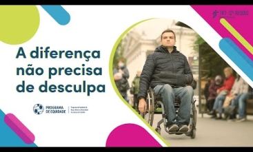 Vídeo sobre equidade, capacitismo e inclusão