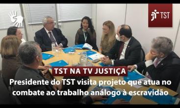 Presidente do TST faz visita inédita a Cáritas em reconhecimento à atuação contra trabalho escravo