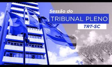 Sessão do Tribunal Pleno -13 de abril de 2020