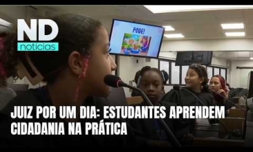 Vídeo da reportagem da ND TV