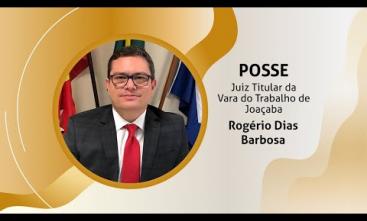 Posse juiz Rogério Dias