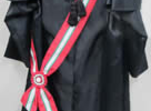 Toga incorporada ao acervo