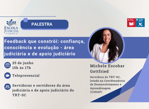 Palestra Feedback que constrói_ confiança, consciência e evolução - área judiciária e de apoio judiciário