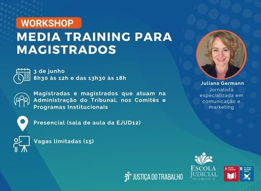 Workshop: Media Training para Magistrados
