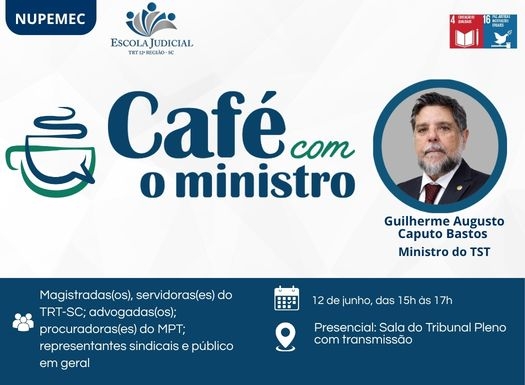 cafe com ministro