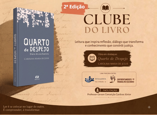 Trilha: Clube do livro - Quarto de Despejo (Carolina Maria de Jesus)