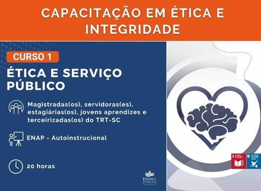 Curso 1 Ética e Serviço Público - Capacitação em ética e integridade