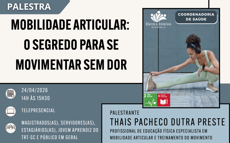  Mobilidade Articular o segredo para se movimentar sem dor.