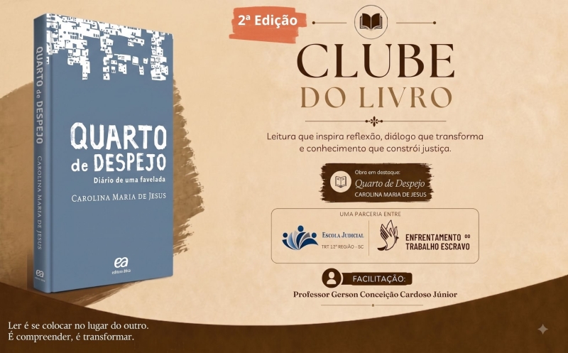 Trilha Clube do livro - Quarto de Despejo